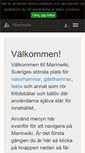 Mobile Screenshot of marinwiki.se