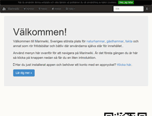 Tablet Screenshot of marinwiki.se